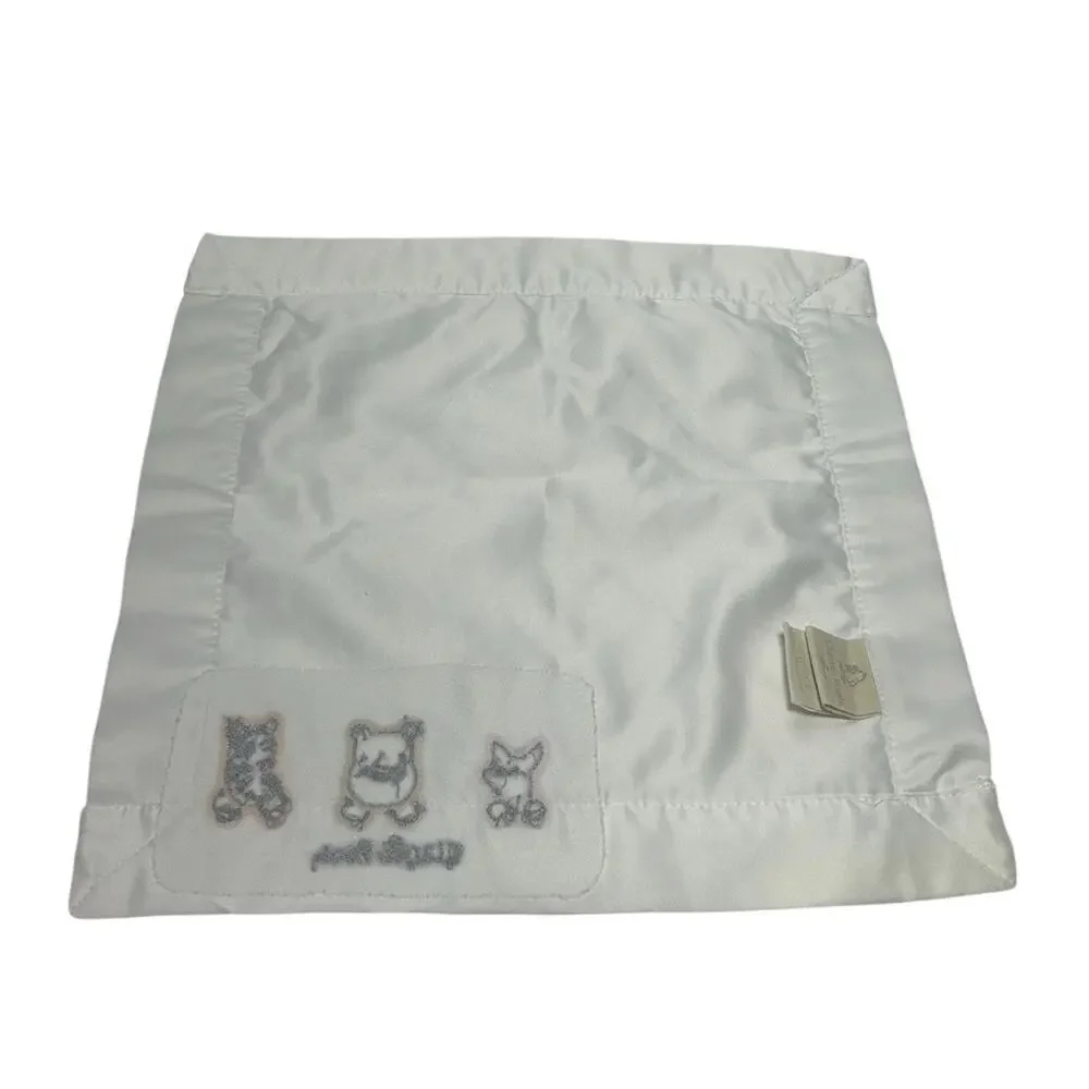 Winnie-the-Pooh white satin